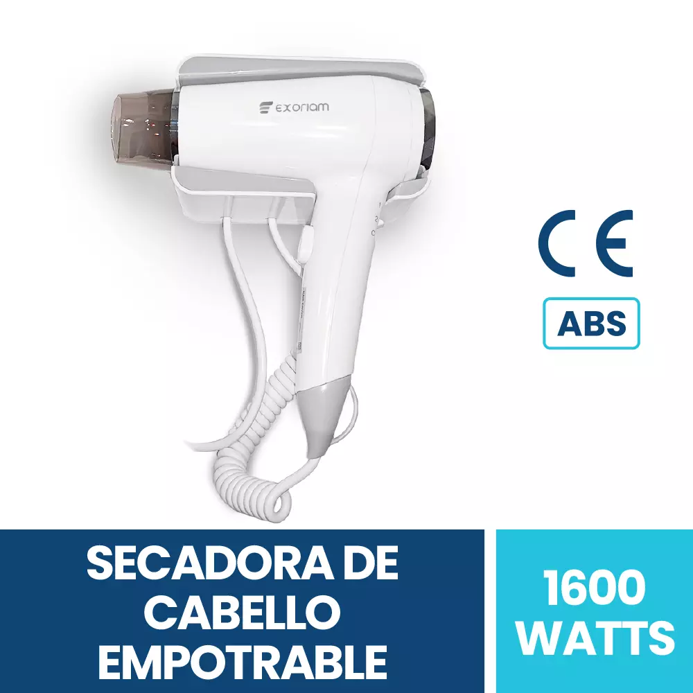 ▷ Secadora De Cabello A4 Vortex Plástico Abs Exoriam 1600w ✓