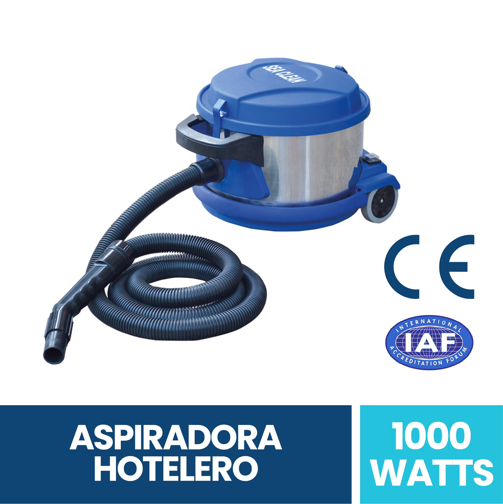 Aspiradora Profesional Polvo y Líquido 1000W con Accesorios – Exoriam