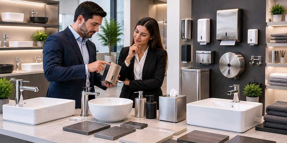 Guía para elegir un proveedor de equipamiento para baños institucionales