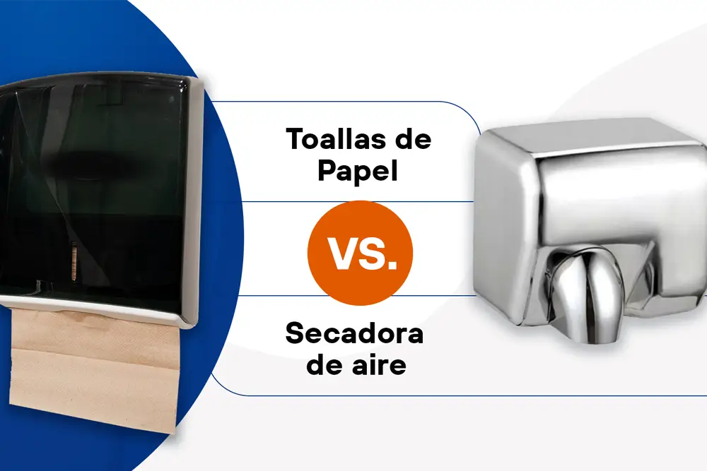 Secador de manos vs. papel toalla: qué solución conviene para cada instalación