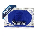 Papel Higiénico Jumbo Liso X 6 Und 350 Mts - Sumac Bluerose - Imagen 2