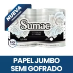Papel Higiénico Jumbo Semigofrado X 6 Und 500 Mts - Sumac Premium Confort