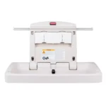 Cambiador De Bebé Plegable Horizontal781888 Plástico Abs Rubbermaid 10.2cm X 84.5cm X 54cm - Imagen 3