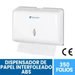Dispensador De Papel Interfoliado Abs Exoriam 20.5cm X 27.2cm X 10cm