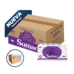 Papel Toalla Interfoliado Blanco 200 Und X 20 Pqt Sumac Purplerose - Imagen 2