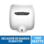 Secador De Manos Xlerator Bwk Fibra De Vidrio Excel Dryer 32.2cm X 29.8cm X 17cm Peso 5 Kg
