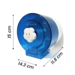 Dispensador De Papel Higiénico Para Niño Plástico Abs Exoriam 14cm X 10cm X 12cm - Imagen 3