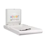 Cambiador De Bebé Plegable Vertical Babymedi Cp0016v Plástico Abs Mediclinics 10cm X 86cm X 48cm