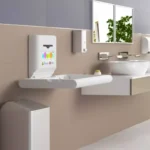 Cambiador De Bebé Plegable Vertical Babymedi Cp0016v Plástico Abs Mediclinics 10cm X 86cm X 48cm - Imagen 2