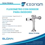 Fluxómetro Inodoro Con Sensor Regal 111 Sfsm Sloam - Imagen 4