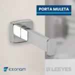 Gancho Para Muletas Acero Inoxidable Exoriam 5cm X 4.7cm X 10.5cm - Imagen 3