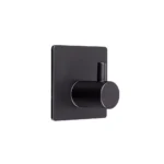 Gancho Adhesivo Negro En Acero Inoxidable Exoriam 5cm X 5cm - Imagen 2