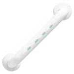 Barra de Seguridad Recta Antideslizante Fotoluminiscente Acero Inoxidable 304 Recubierto con ABS Exoriam 30cm 35mm - Imagen 2
