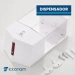 Dispensador De Jabón Con Sensor Automático Moderno Plástico Abs Exoriam 19.5cm X 11cm X 8cm - Imagen 4
