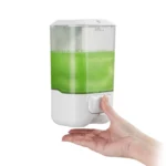 Dispensador De Jabón Manual Cúbico 1000ml Plástico Abs Exoriam 20.5cm X 12.4cm X 10cm - Imagen 2