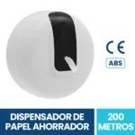 Dispensador De Papel Higiénico Jumbo Center Pull Abs Exoriam 27.1cm X 27.1cm X 16cm