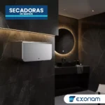 Secador De Manos Diamond en aluminio Exoriam 13.6m X 27.2cm X 12.3cm Peso 3.2 Kg - Imagen 4