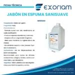 Jabón Líquido Espuma  1Gl 3.5Lt - Exoriam - Imagen 3