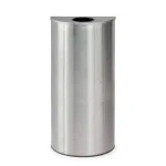 Tacho Media Luna Acero Inoxidable 70 Lt Satinado de 80 cm x 42 cm x 21 cm Exoriam - Imagen 2